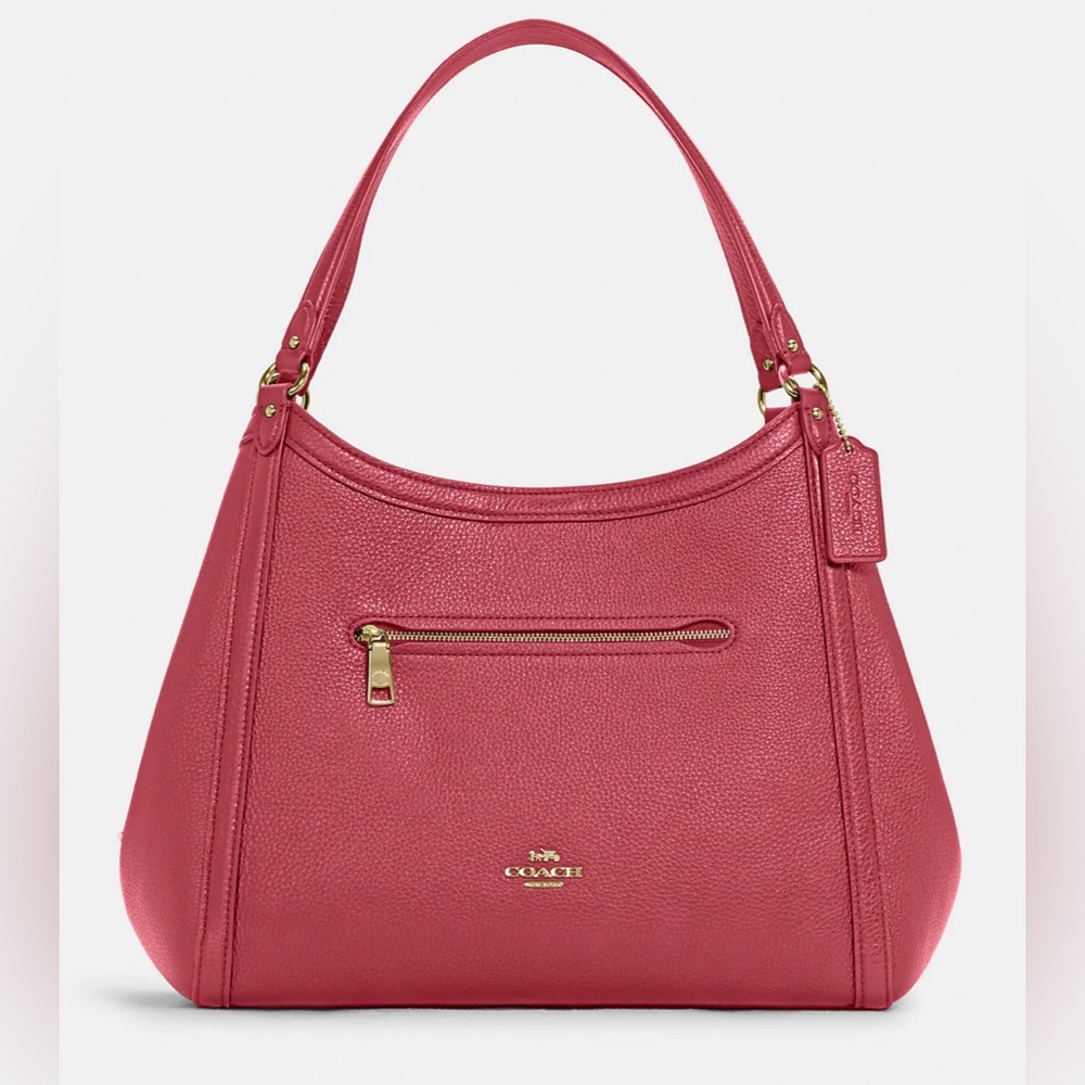 Coach Kristy Designer Shoulder Bag Tote Hobo Strawberry Haze